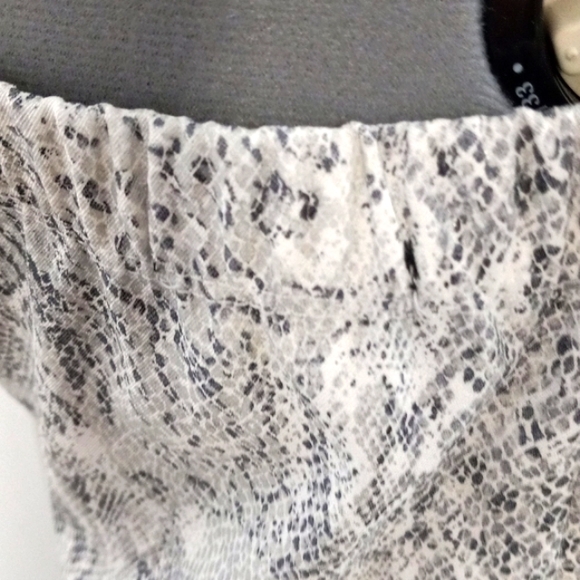 Trixie Sz 13, Snakeskin Look, Strapless Mini YK2 - Picture 4 of 6